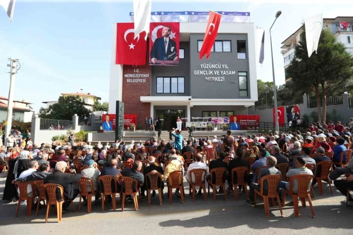 Merkezefendi’de ‘Yüzüncü Yıl Gençlik Merkezi’ hizmete açıldı
