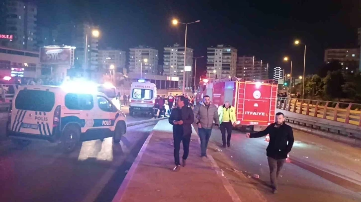 Mersin’de zincirleme kaza: 2 ölü, 6 yaralı