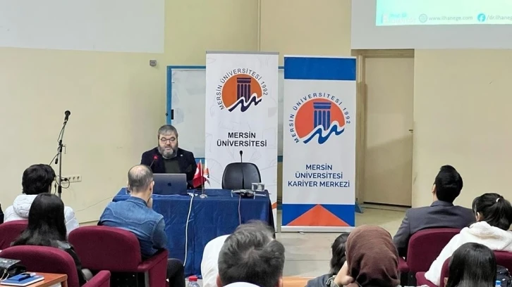 MEÜ öğrencilerine ’Geleceğin teknolojileri, geleceğin meslekleri’ konferansı verildi
