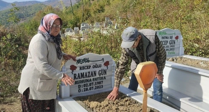 Mezarlıkta ayı dehşeti
