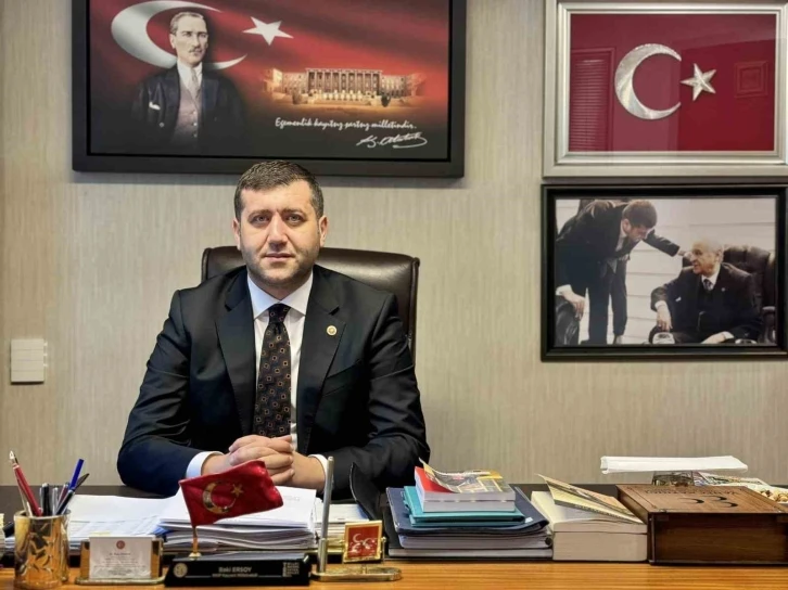 MHP’li Ersoy: "Neden Aşkın Genç orada şahit olup onay verdiği haksız, hukuksuz işler için cümle kurmuyor"
