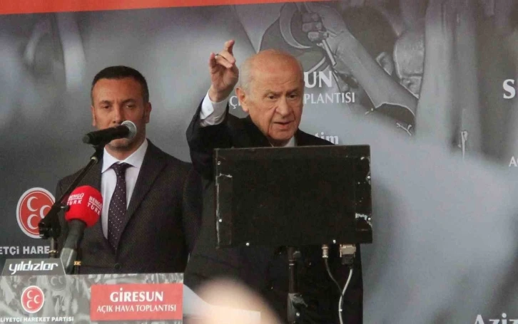 MHP Lideri Devlet Bahçeli: “ Zillet ittifakı sırtını zalimlere, sırtlanlara, akbabalara dayamıştır”
