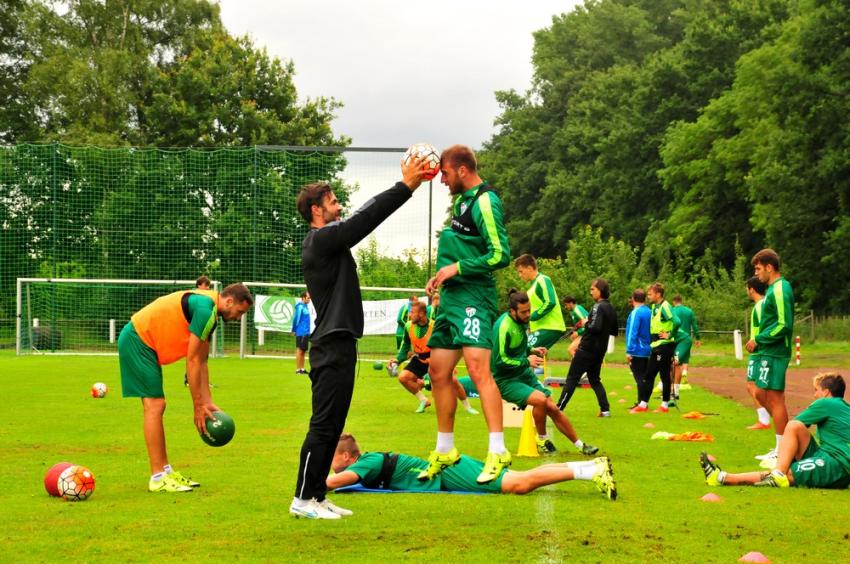 Bursasporlu futbolcular nefessiz kaldı!