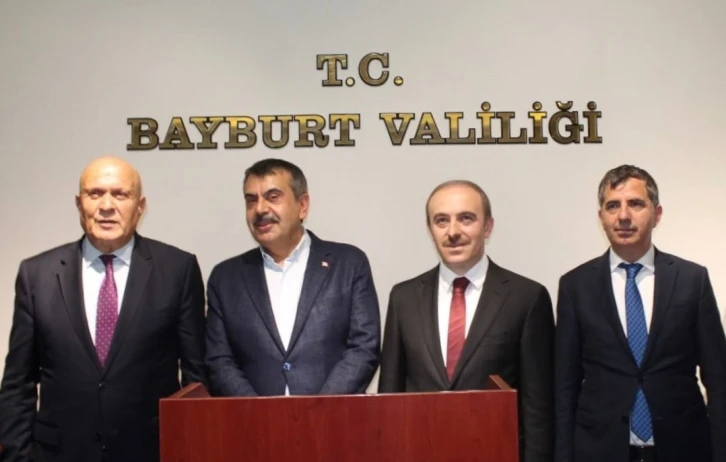 Milli Eğitim Bakanı Tekin Bayburt’ta
