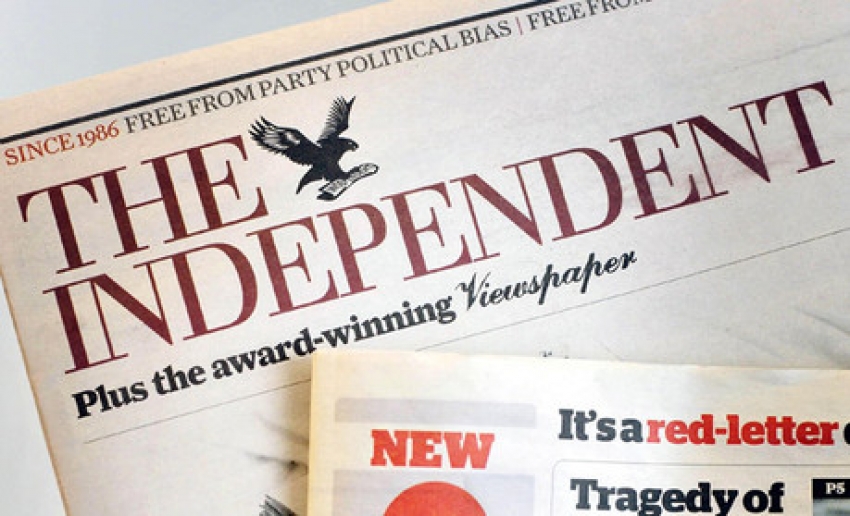 The Independent kağıt baskıdan vazgeçiyor