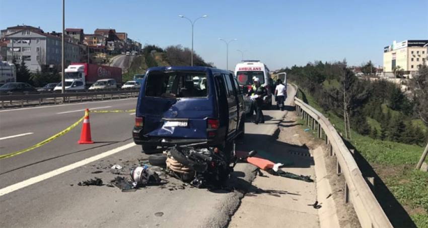 Trafik kazası: 1 ölü 1 yaralı