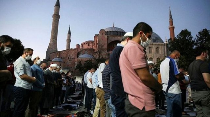 Ayasofya'da ilk namaz böyle kılınacak!