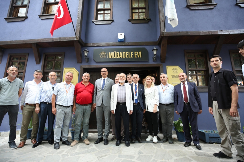 Karamollaoğlu’ndan Nilüfer Mübadele Evi’ne ziyaret