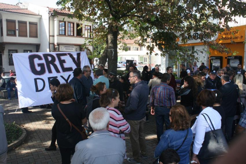 Mudanya Eğitim-Sen'den teröre tepki