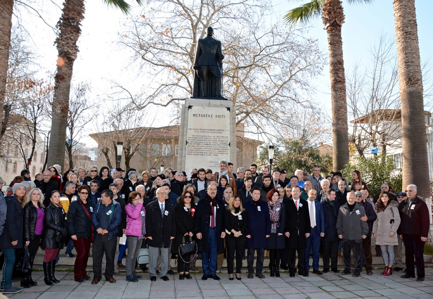 İsmet İnönü, Mudanya’daki anıtı önünde anıldı