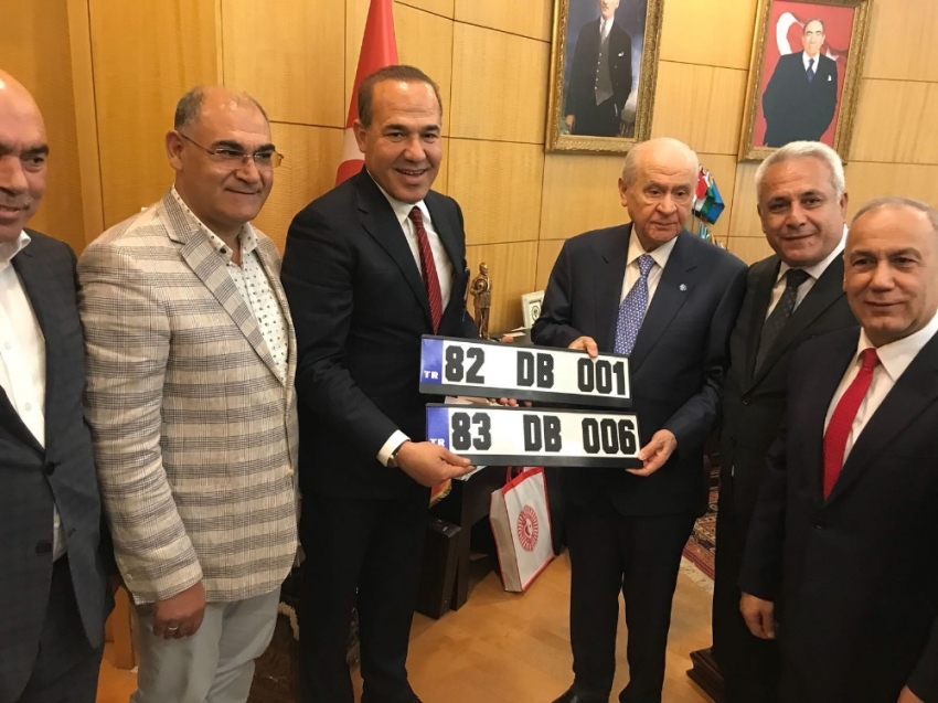 Bahçeli’ye Kerkük ve Musul plakaları