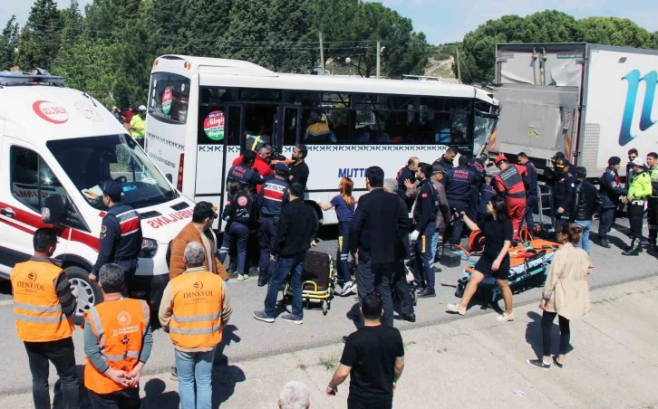 Muğla’da kaza: 4’ü ağır 34 yaralı
