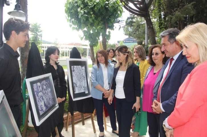 Muğla Güzel Sanatlar Lisesi’nde Resim Sergisi düzenlendi
