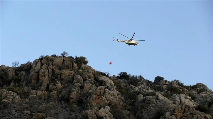 Muğla'da makilik alanda çıkan yangın kontrol altına alındı