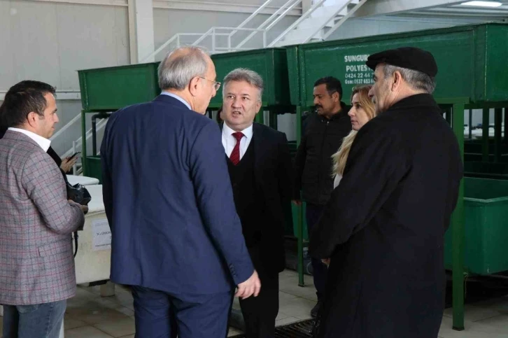 Munzur Üniversitesi üyeleri, Su Ürünleri Araştırma Enstitü Müdürlüğünü gezdi
