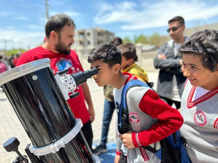 Muradiye’de öğrenciler için uzay gözlemi etkinliği