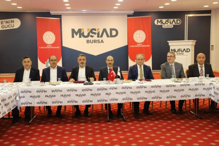 MÜSİAD Bursa'dan mesleki eğitime destek 