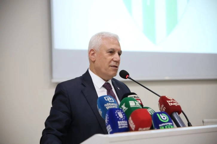 Mustafa Bozbey, Bursaspor için yapılacak çalışmaları açıkladı 