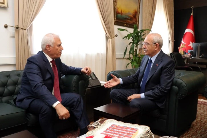 Mustafa Bozbey ve Kemal Kılıçdaroğlu, Bursa'yı ve yerel seçim çalışmalarını Ankara'da görüştü 