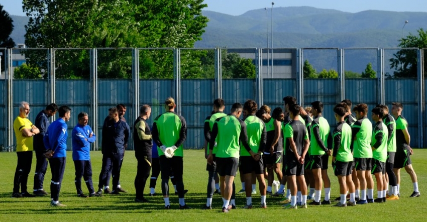 Bursaspor son maçın hazırlıklarını tamamladı 