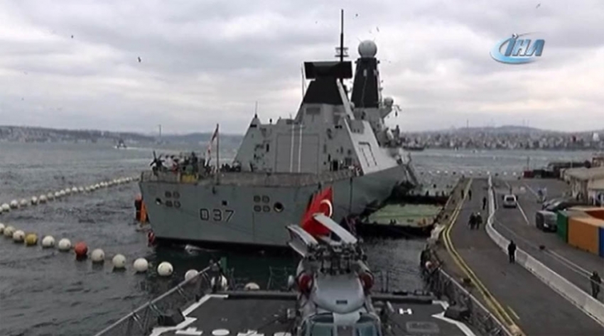 NATO savaş gemileri İstanbul’da