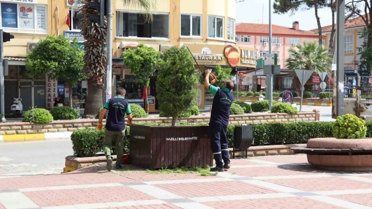 Nazilli’de temizlik ve bakım çalışmaları sürüyor
