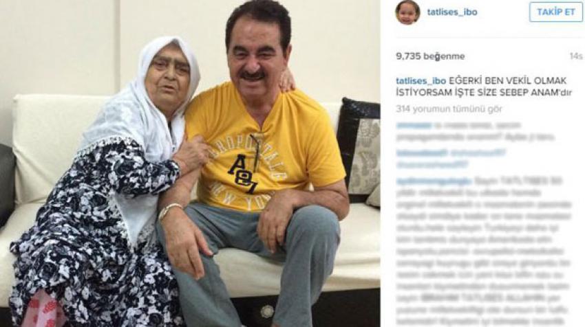 İbrahim Tatlıses neden vekil olmak istediğini açıkladı