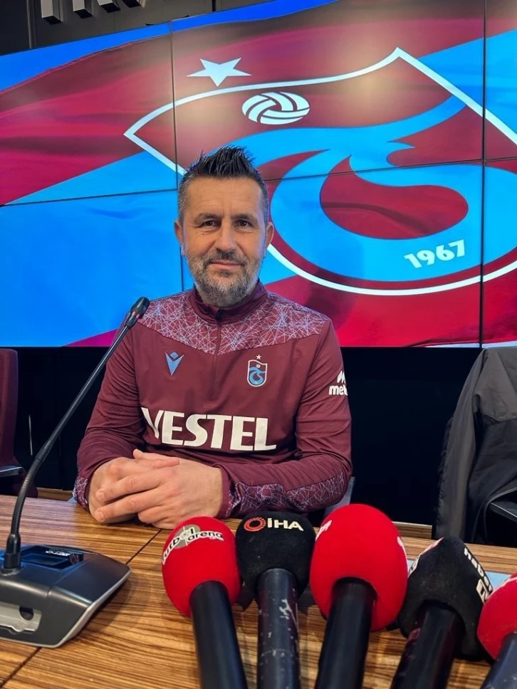 Nenad Bjelica: “Trabzonspor’un bugününün dününden iyi olması için mücadele edeceğiz”
