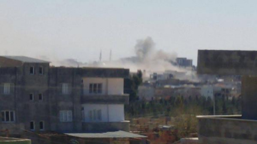 Nusaybin'de yoğun patlama ve silah sesleri