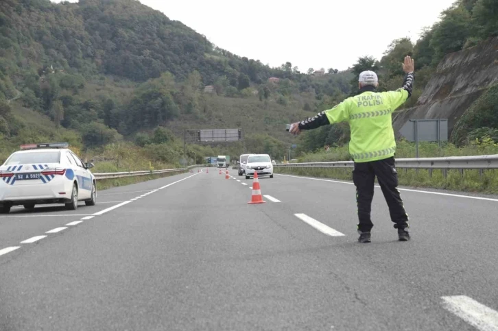 Ordu’da 2 haftada 32 binden fazla araç denetlendi
