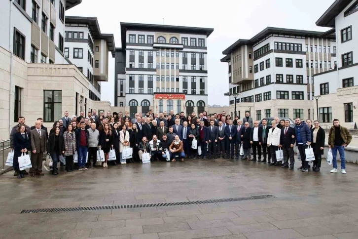 Ordu’da basın mensupları buluştu
