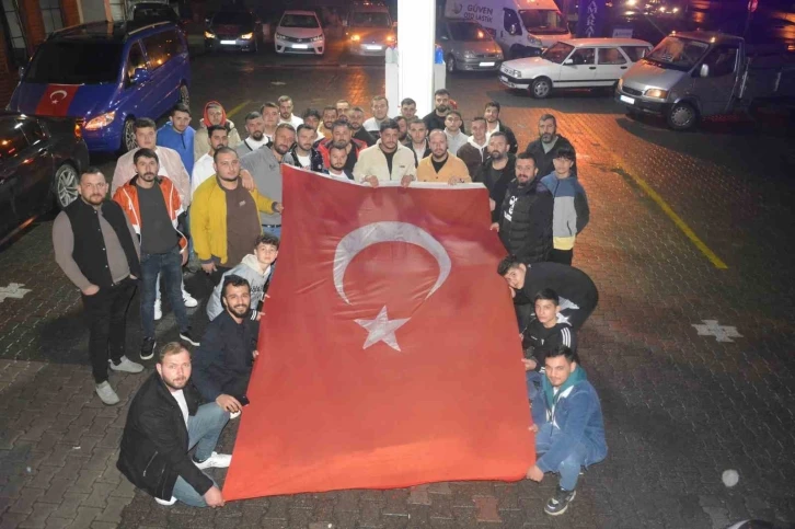 Ordu’da İsrail saldırılarına konvoylu tepki
