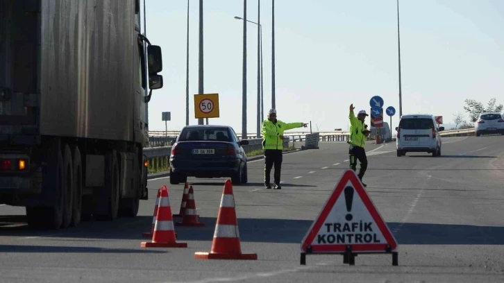 Ordu’da ticari araçlara kış lastiği denetimi
