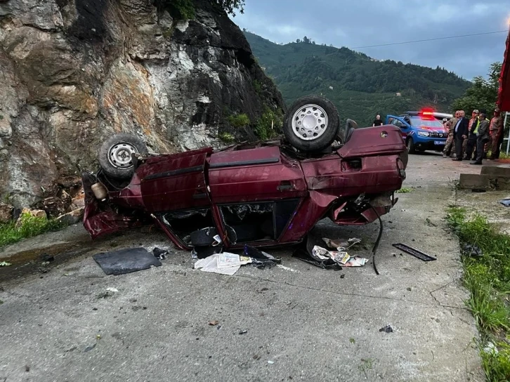 Ordu’da trafik kazası: 1 ölü
