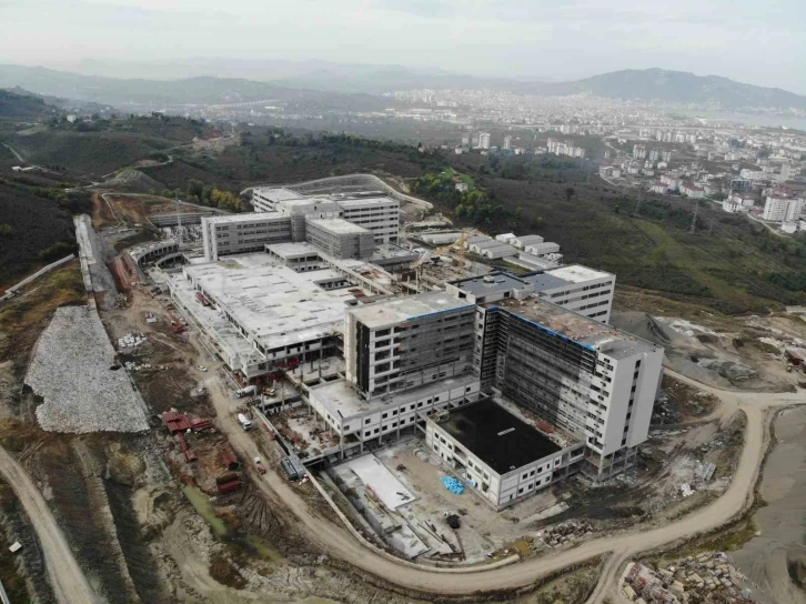 Ordu Şehir Hastanesi inşaatı yüzde 80 tamamlandı
