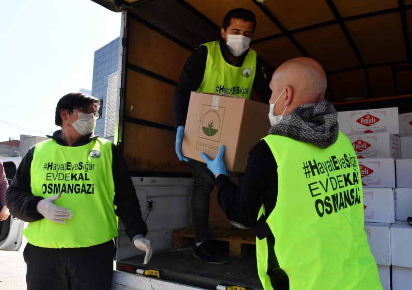 Osmangazi’de Sosyal Destek 800 Bini Geçti