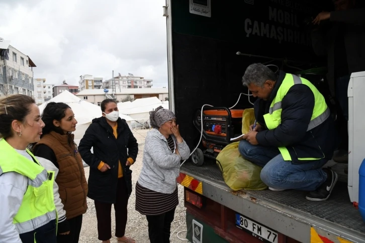 Osmaniye’de “Mobil Çamaşırhane” hizmete başladı
