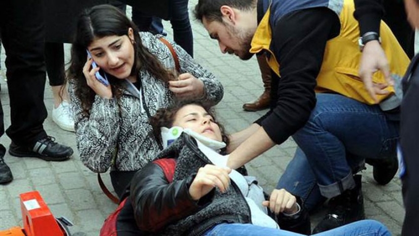 İstanbul'un göbeğinde dehşet! Otobüs ezdi