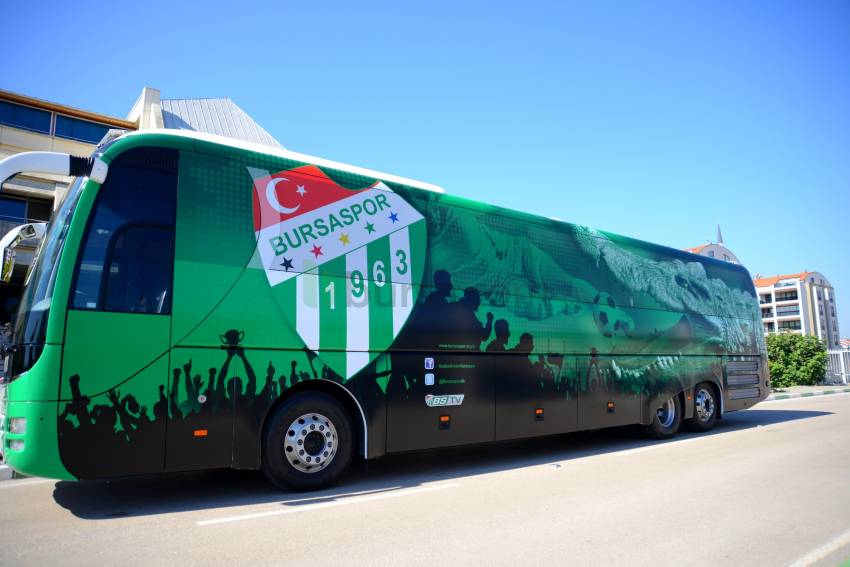 Bursaspor 17. randevu için yola çıkıyor