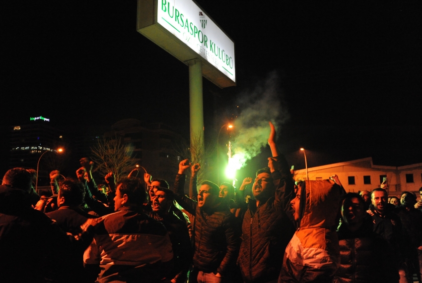 Özlüce'de protesto