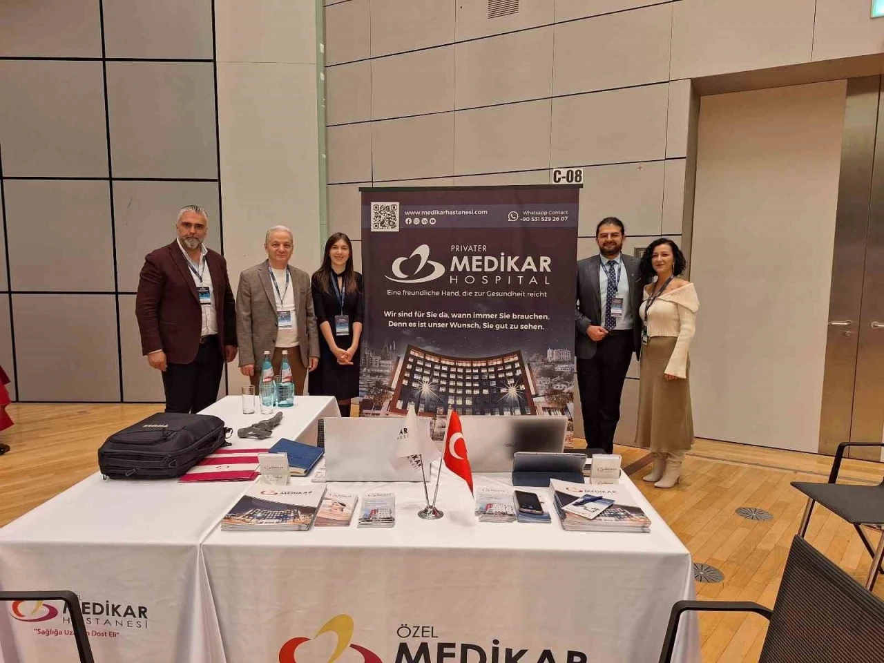 Özel Medikar Hastanesi Almanya’da fuara katıldı
