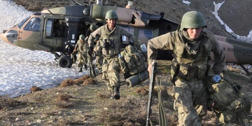 Valilik açıkladı; PKK'nın o ini yerle bir oldu