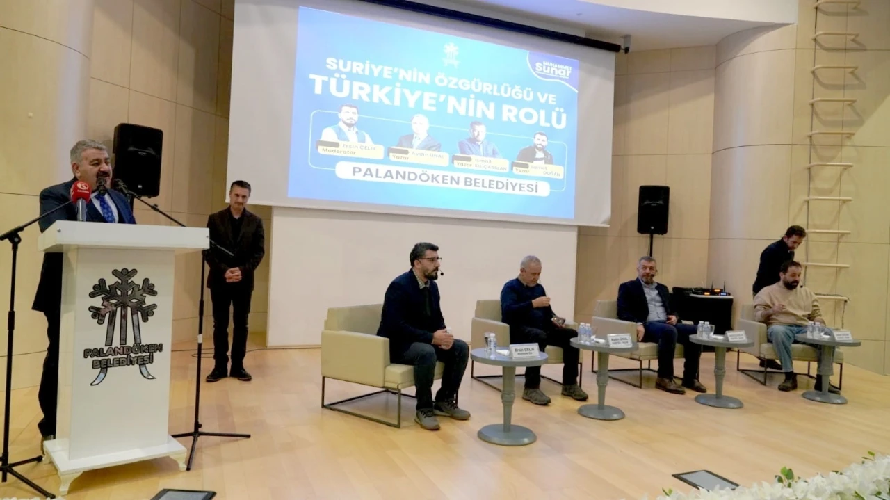 Palandöken Belediyesi’nden "Suriye’nin Özgürlüğü ve Türkiye’nin Rolü" paneli
