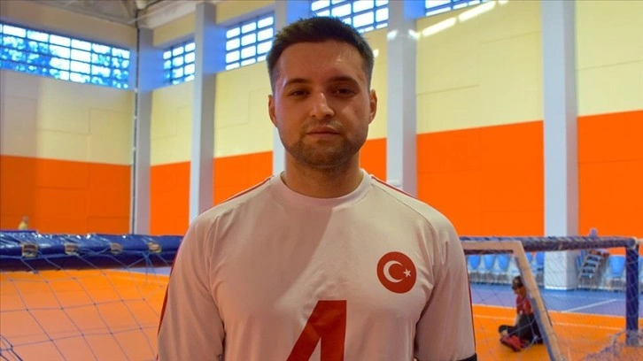 Paralimpik sporcu Bilal Tekin, golbolda önemli başarılara katkı sağlamak istiyor