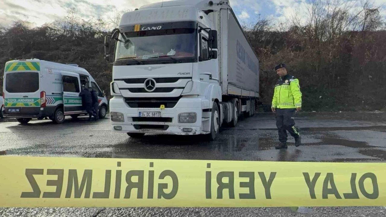 Park halindeki tırın dorsesinde ölü bulundu