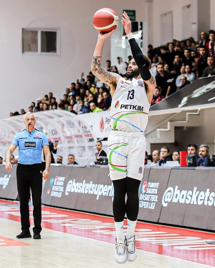 Petkimspor’un yeni transferi Josh Perkins, haftanın beşinde
