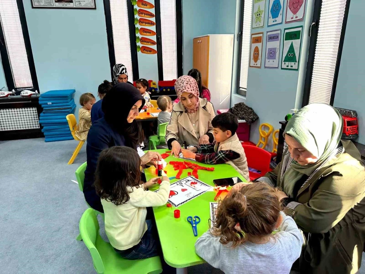 Plevne Anne Çocuk Oyun Evi’nde Kızılay Haftası’na özel etkinlik
