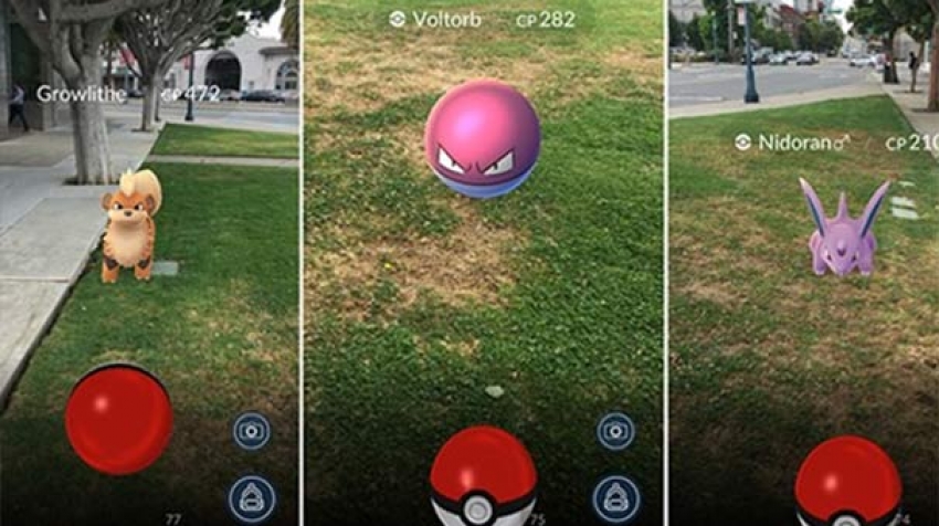 Pokemon yakalamaya çalışırken gözaltına alındı