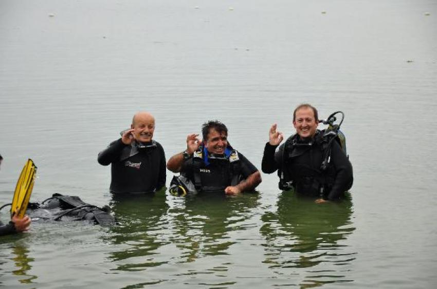 İznik’te 1500 yıllık bazilikaya 'protokol' dalışı