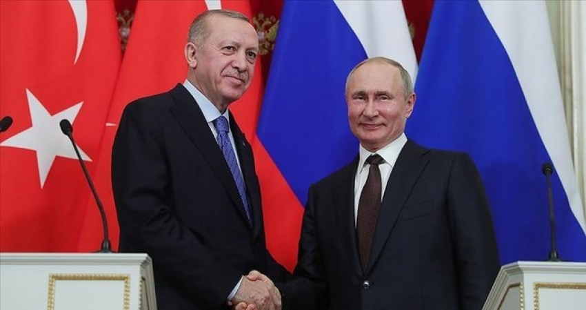 Putin'den Erdoğan'a teşekkür